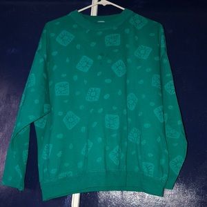 Vintage 90’s turquoise long sleeve